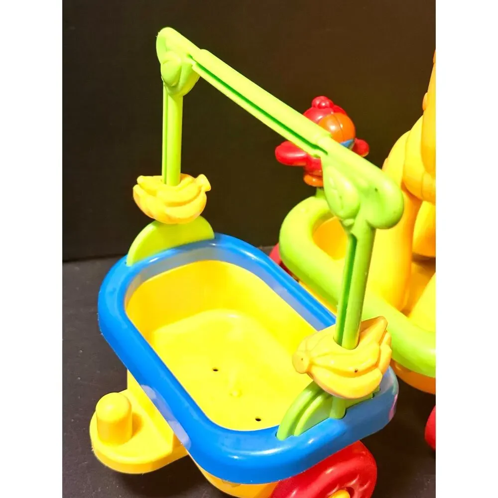 Fisher-Price Amazing Animals Sing & Go Choo-Choo toy train set giraffe figure